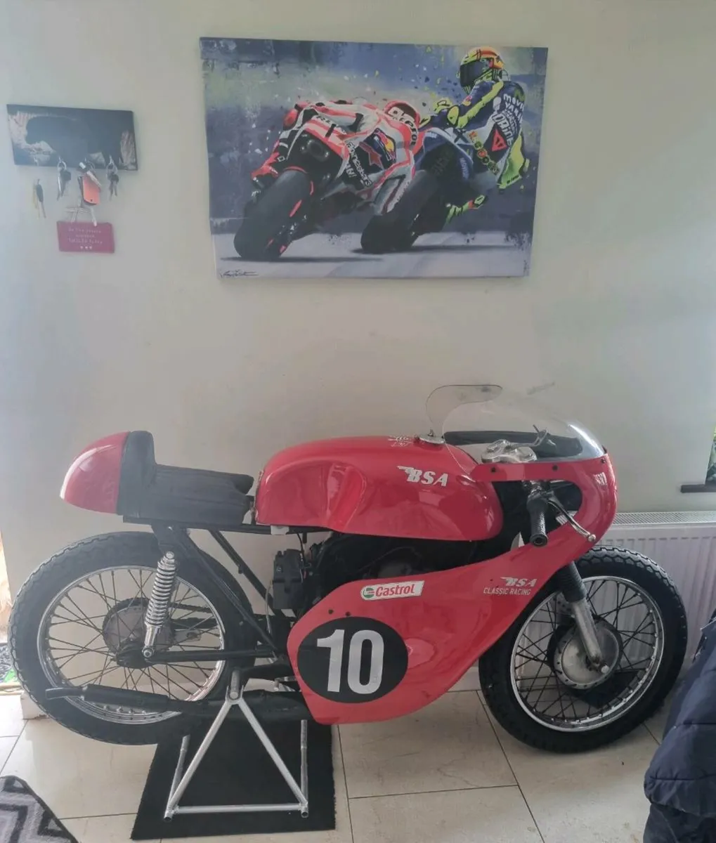 1960s bsa bantam race bike - Image 3