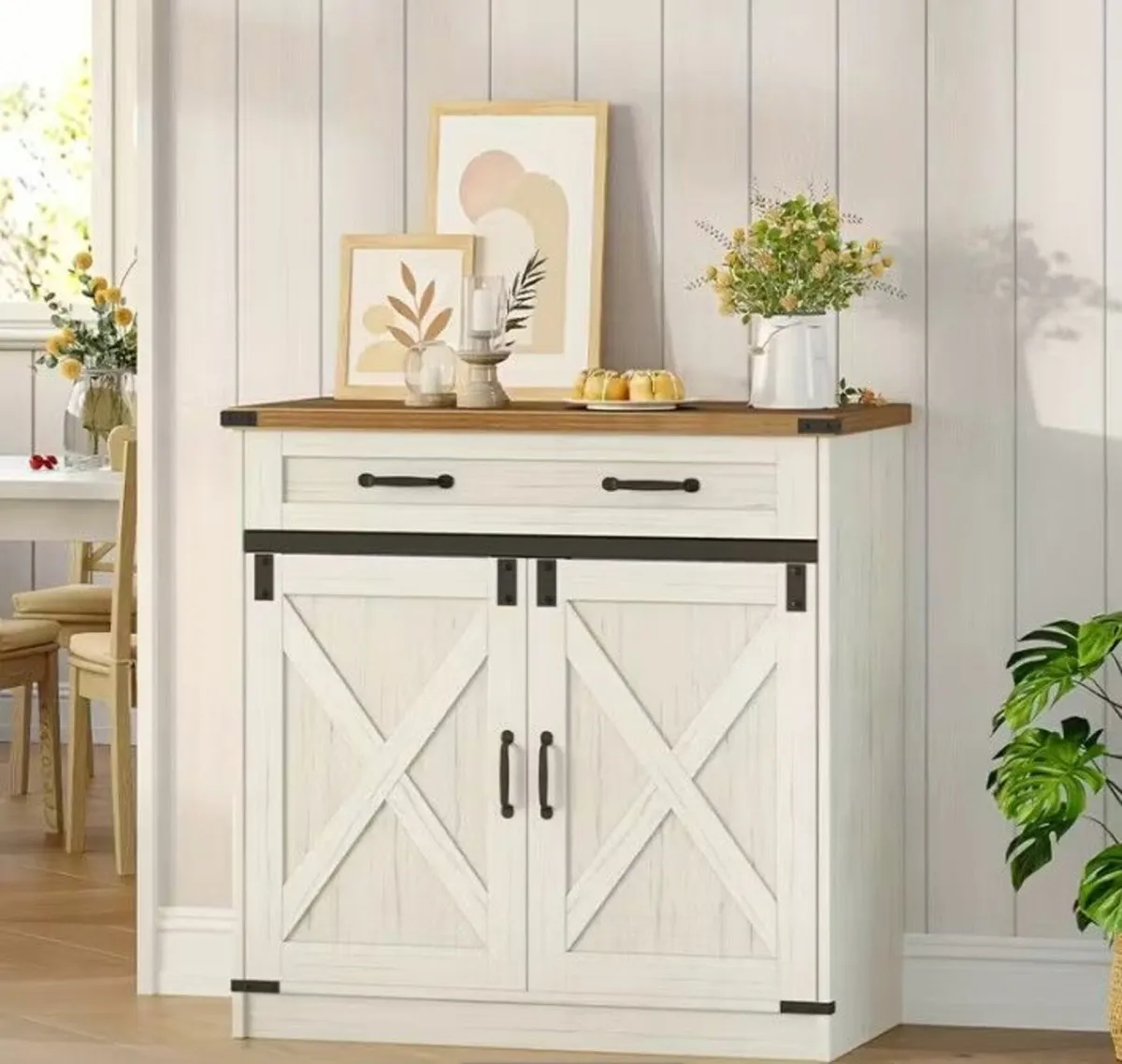Sideboard Cabinet Country  Farmhouse Style - Image 2