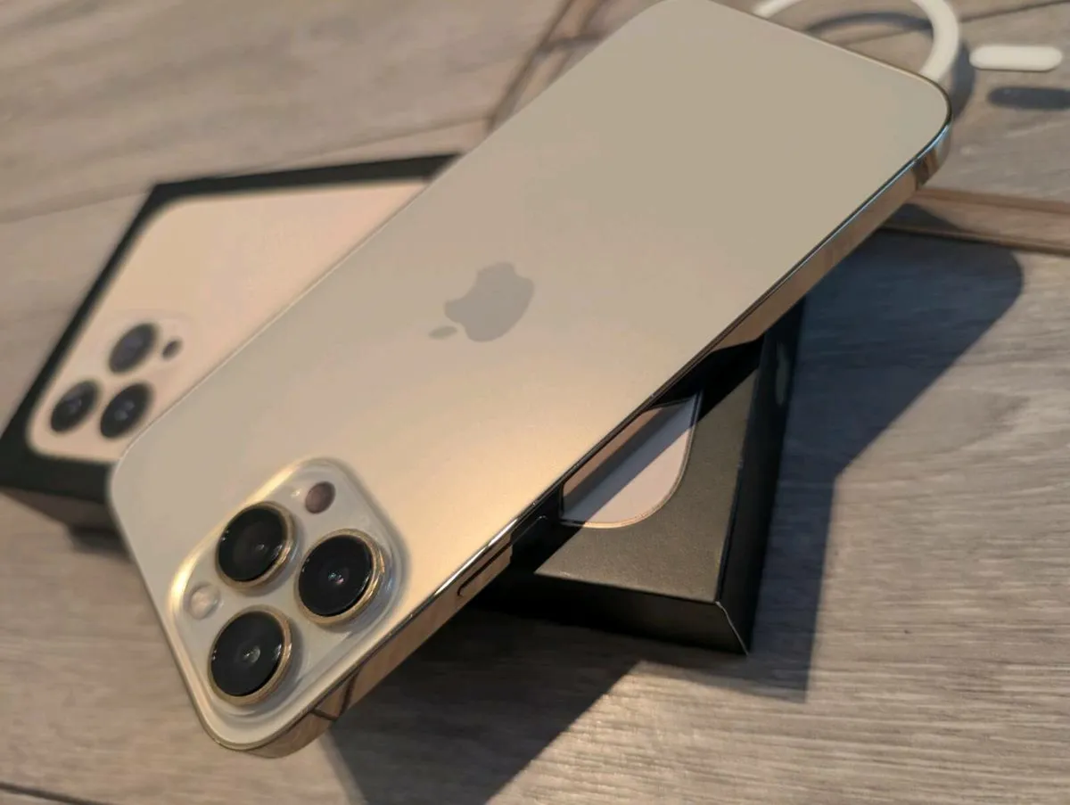 iPhone 13 Pro Max Gold Sim Free - Image 1