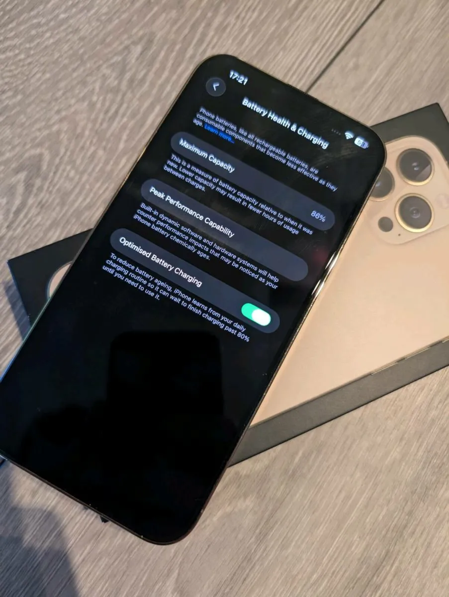 iPhone 13 Pro Max Gold Sim Free - Image 3