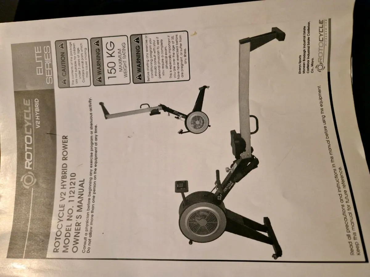 Like new Rowing Machine - Image 1