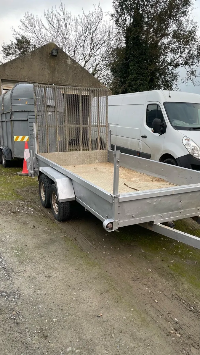 12 * 6  galvanised plant trailer - Image 2