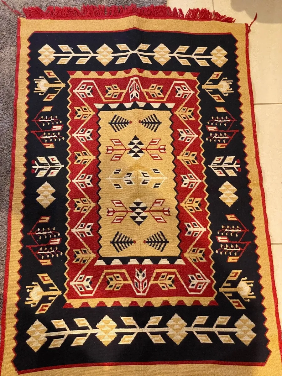 Turkish Kilim Rug 125 x 80 cm - Image 1