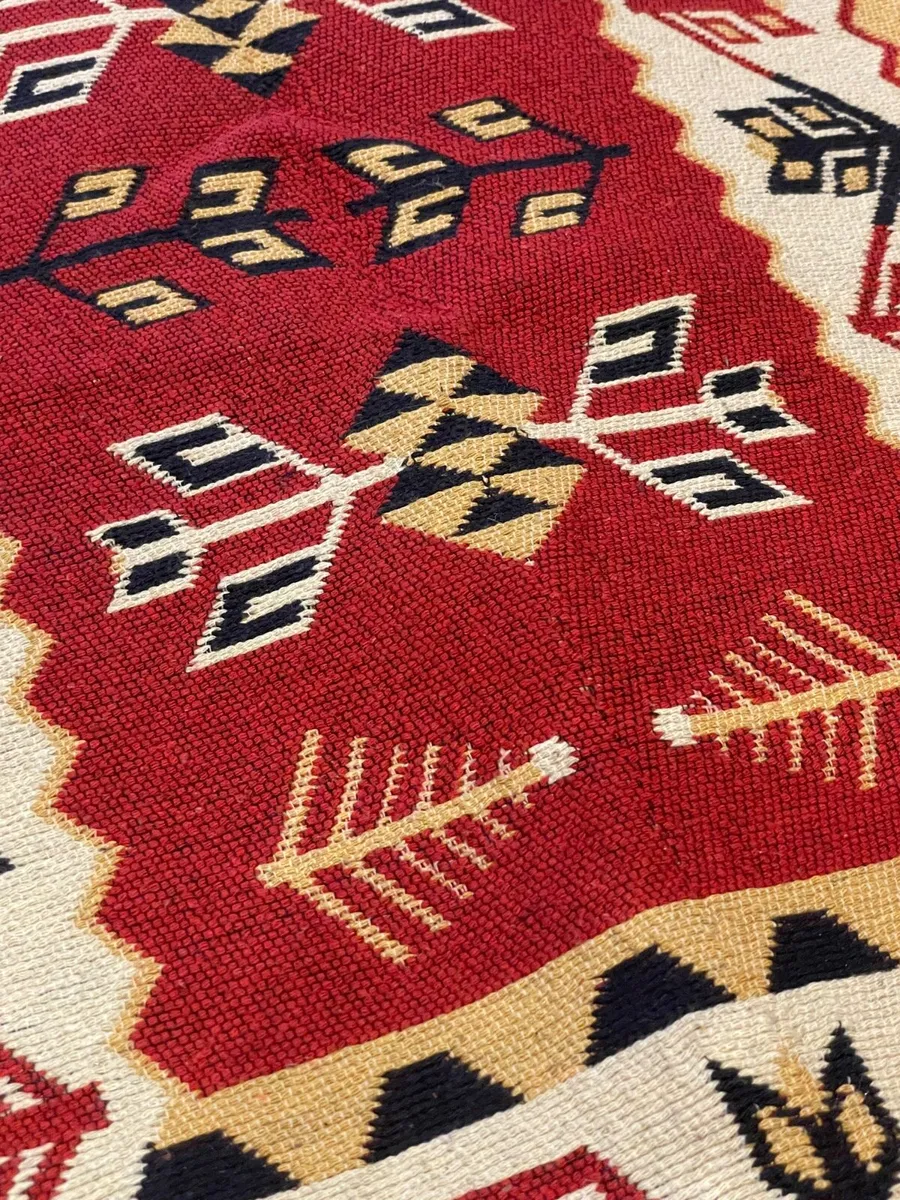 Turkish Kilim Rug 125 x 80 cm - Image 3