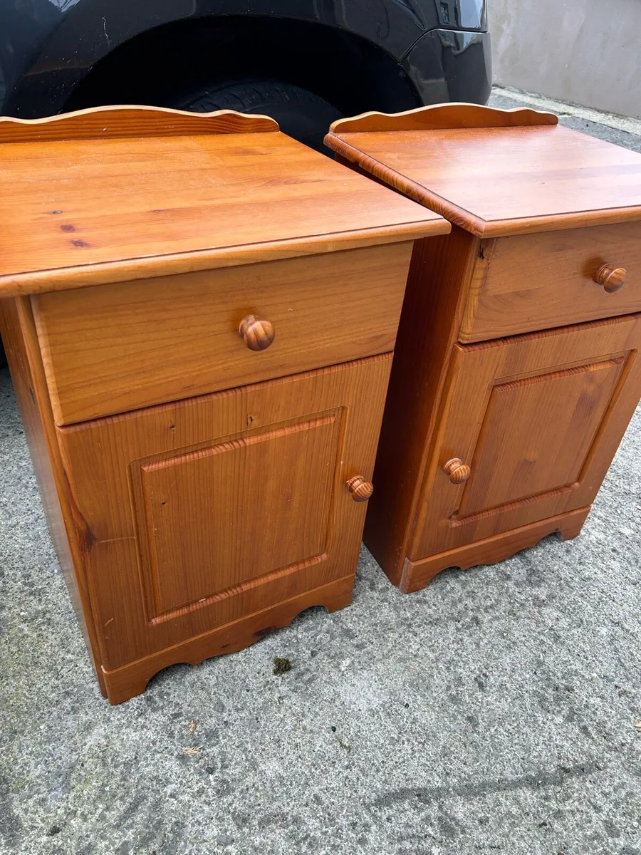 Bedside lockers - Image 1