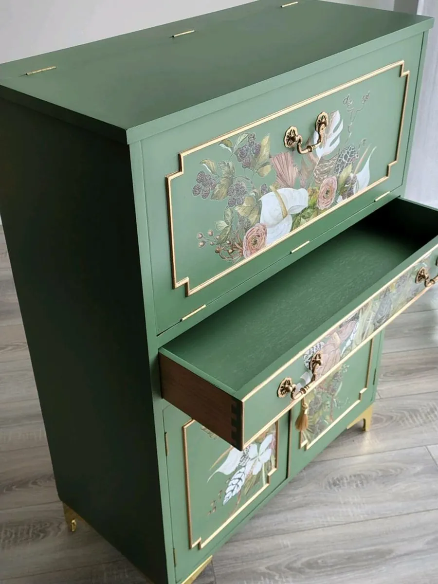 Vintage drinks/cocktail cabinet - Image 4