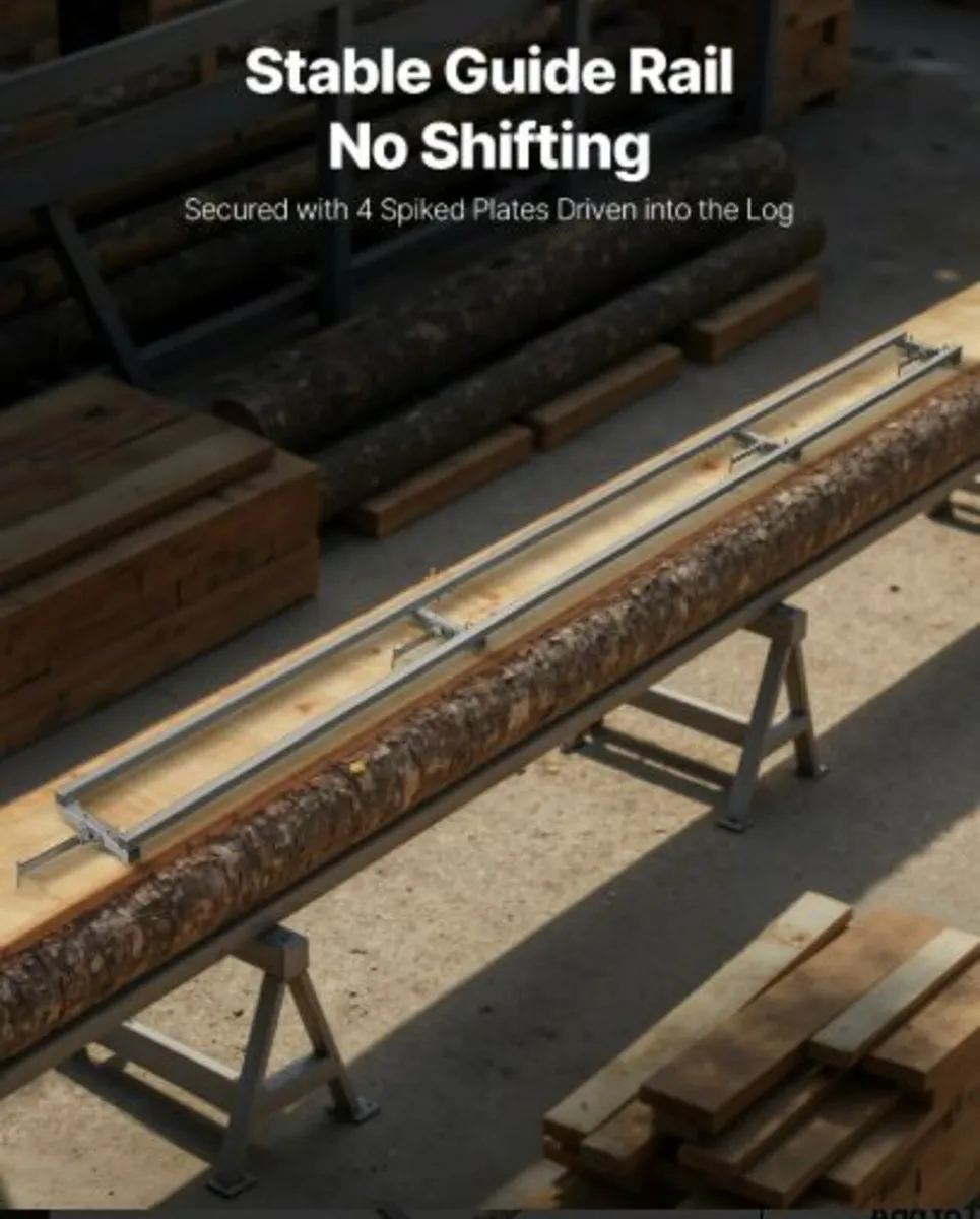 Rail Mill Guide System, 3.66m 4 Crossbar Chainsaw - Image 3