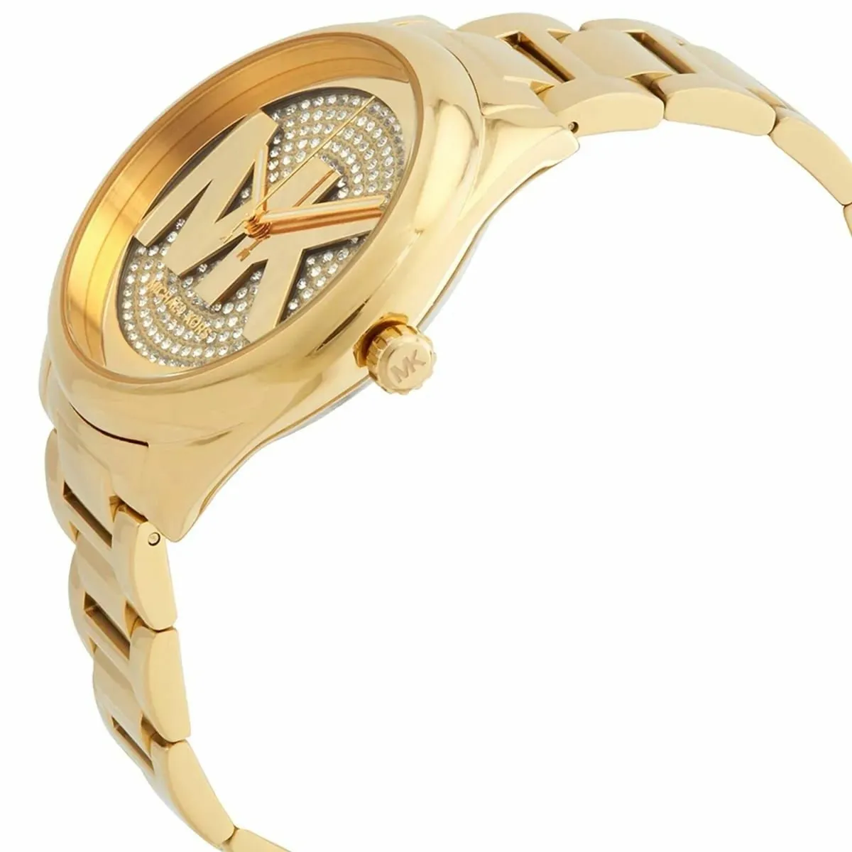 Michael Kors Janelle Quartz Gold Dial Gold Steel S - Image 2