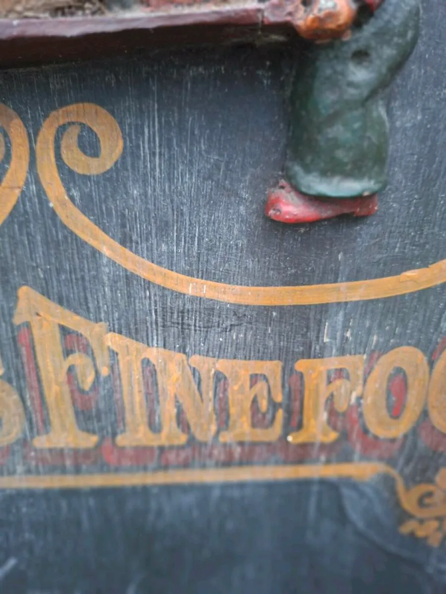 Antique Wooden Pub/Restaurant Sign - Image 3