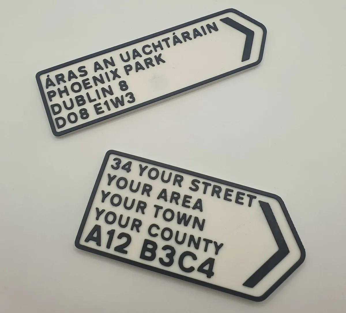 Custom Eircode Fridge Magnet - Made in Ireland - Image 1