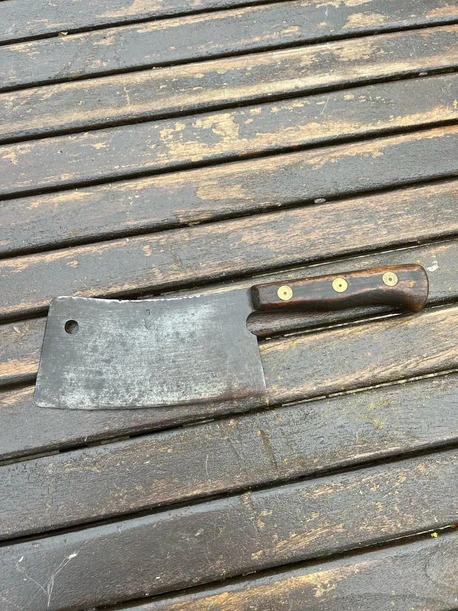 Butchers Meat Cleaver - Image 1