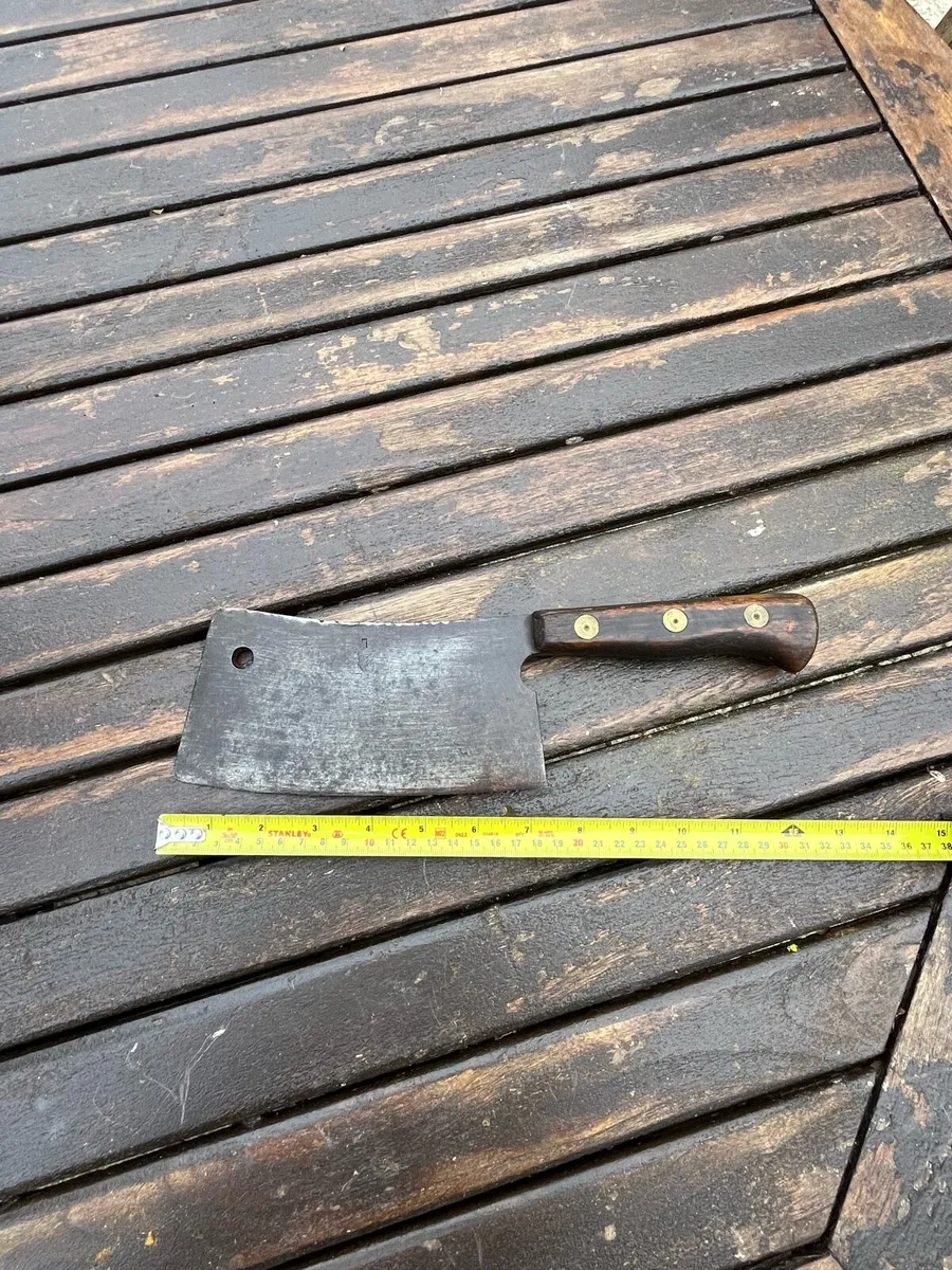 Butchers Meat Cleaver - Image 4