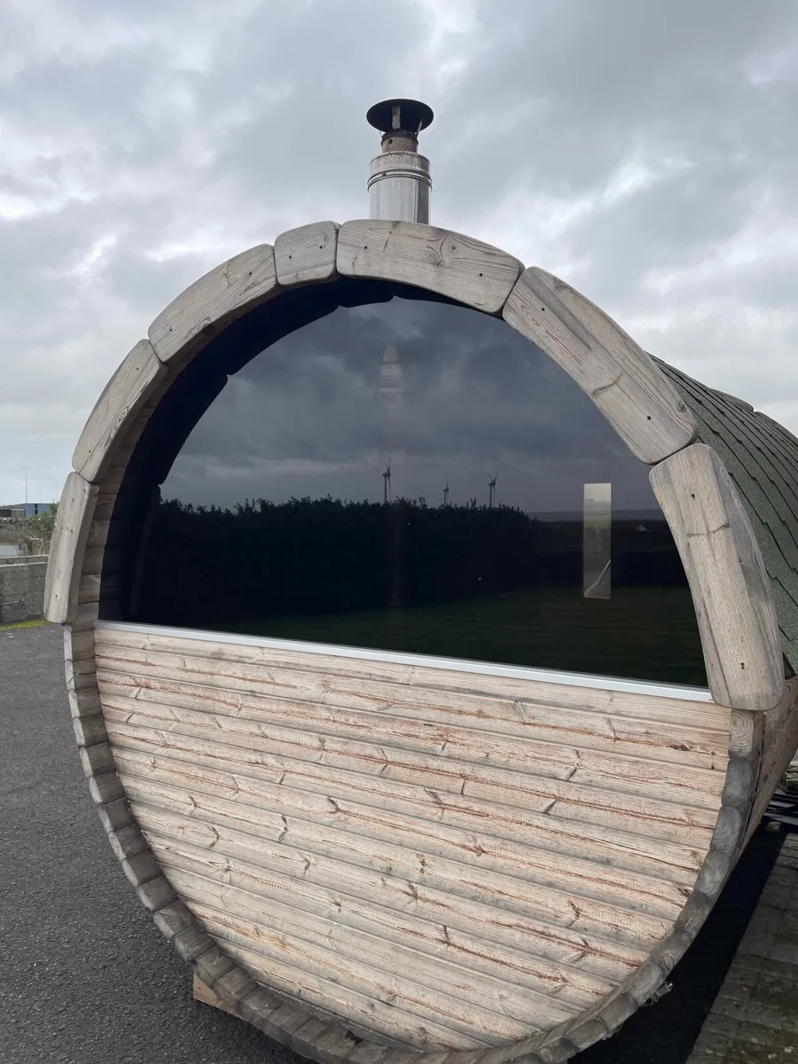 Wood burning Barrel Sauna - Image 2