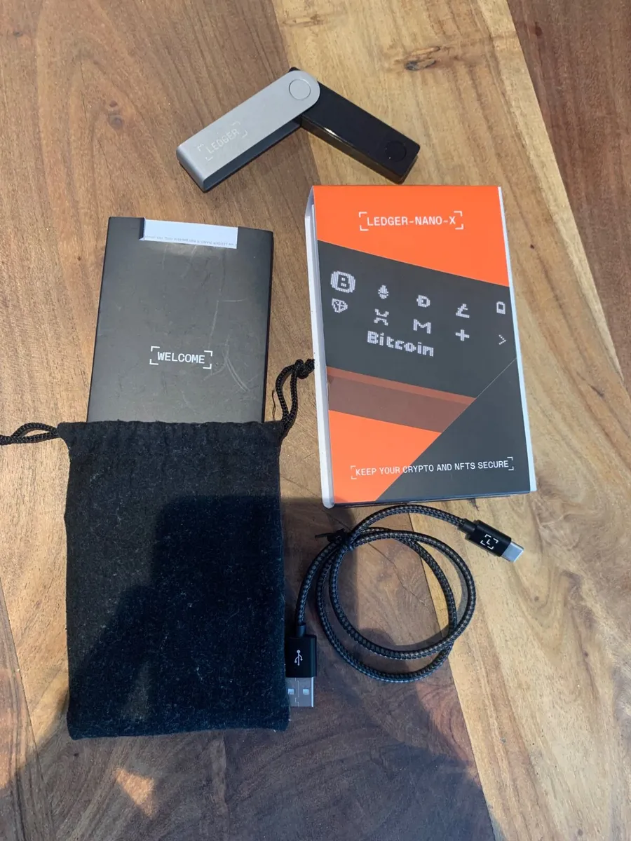 New unused Ledger Nano X hardware crypto wallet - Image 1