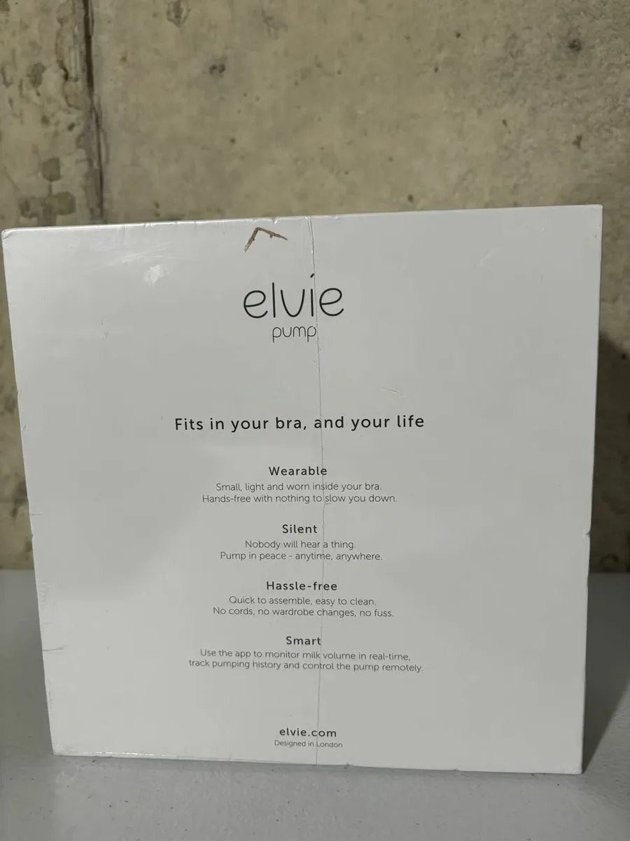 New Elvie double breast pump sealed box. Warranty - Image 3