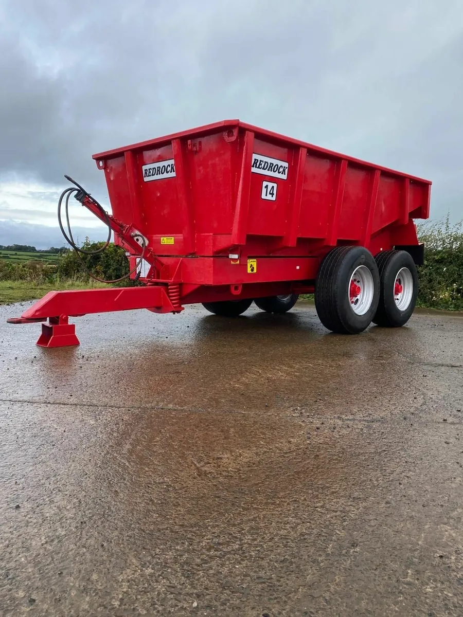 Dump Trailer Red Rock 14ton - Image 1