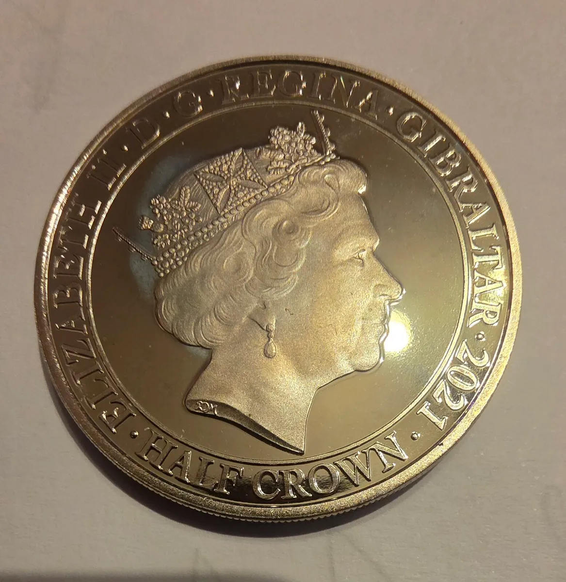 2021 british commerative half crown - Image 1