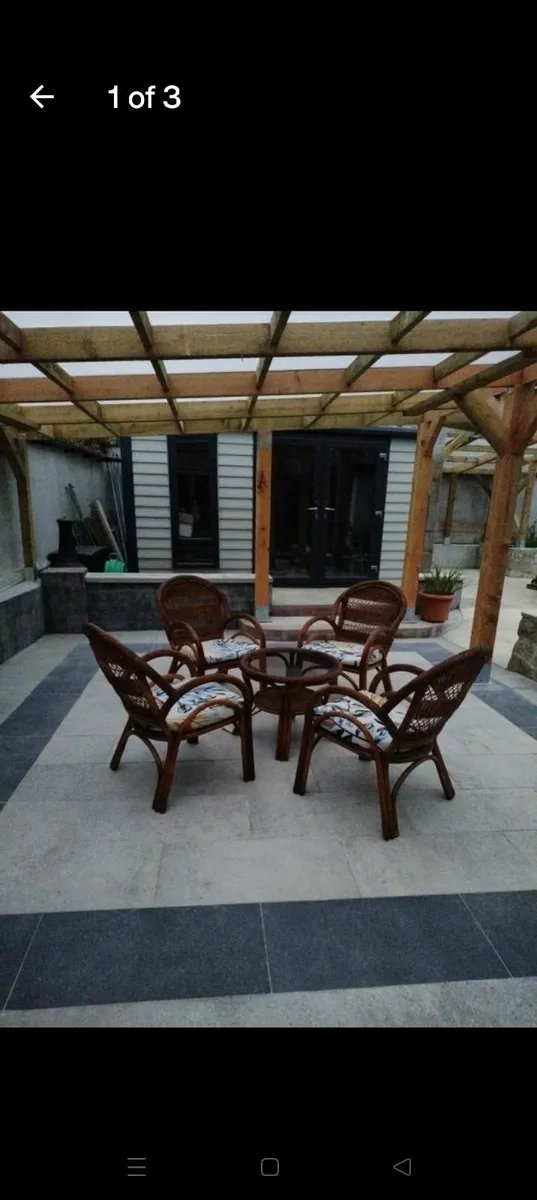 Rattan Conservatory 5-piece Set - Image 1