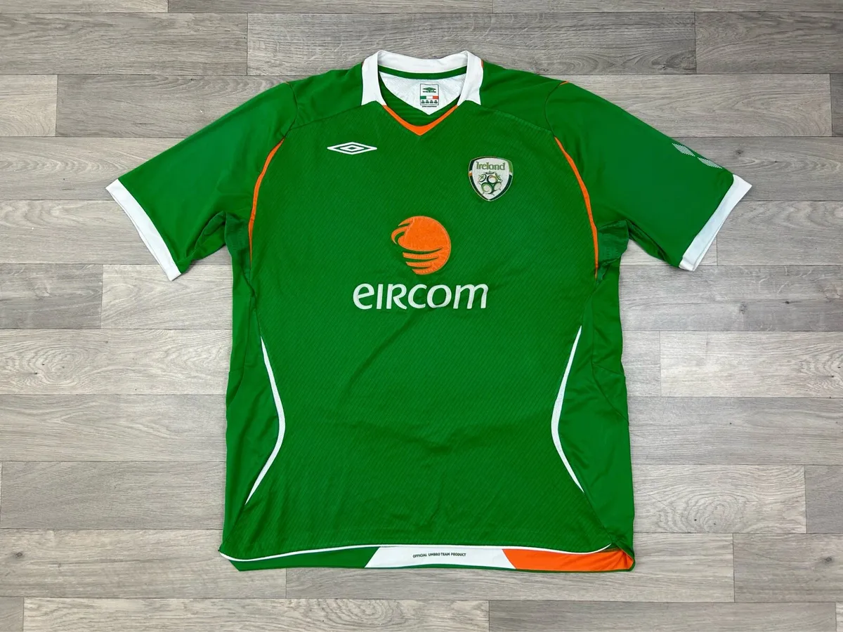 Vintage 2008 Umbro Ireland Home Jersey Shirt XXL - Image 1