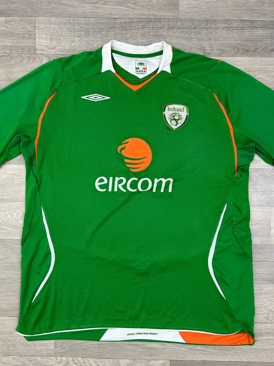 Vintage 2008 Umbro Ireland Home Jersey Shirt XXL - Image 2