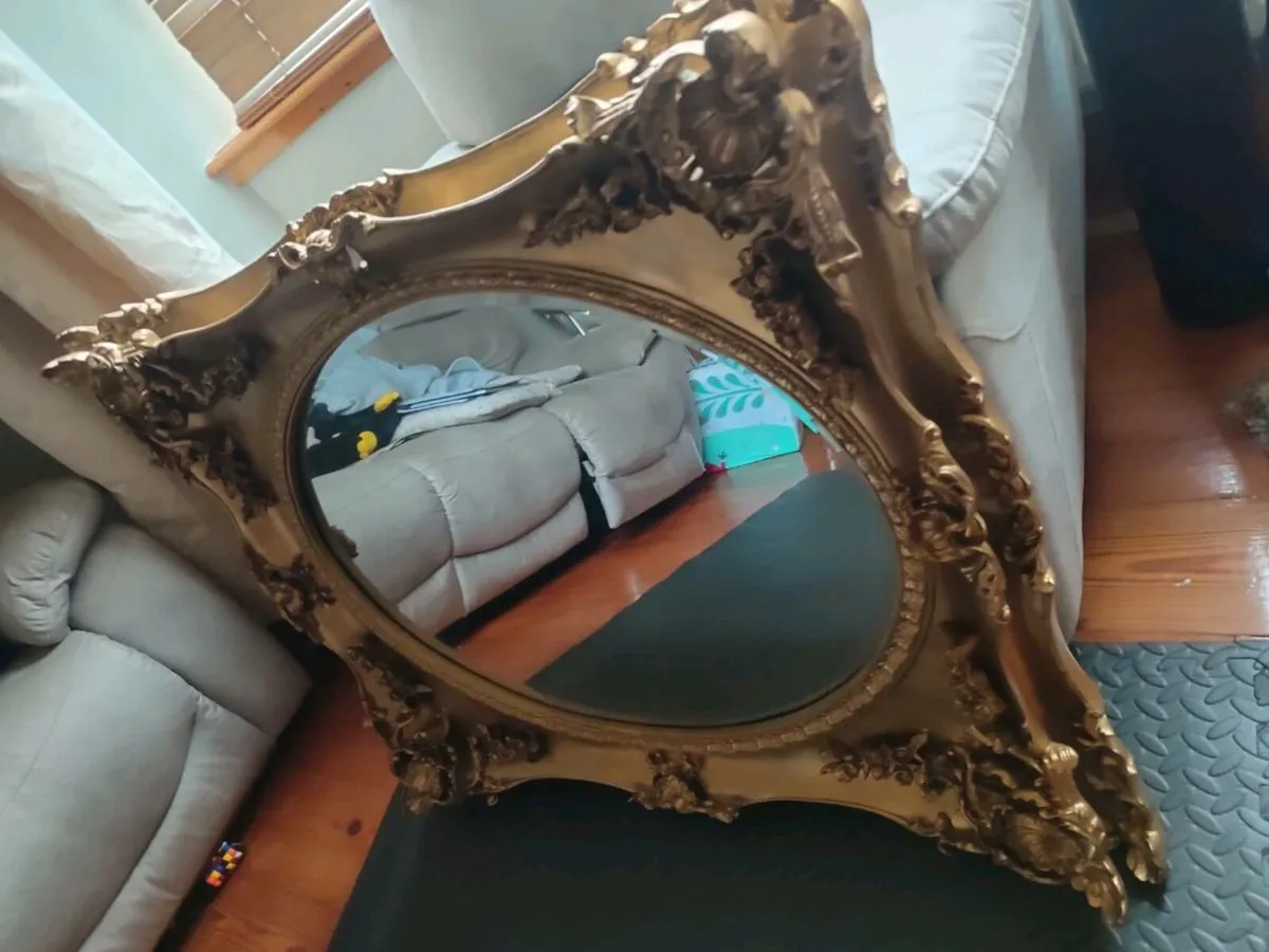 Absolutely stunning Guild framed bevelled glass Mi - Image 2