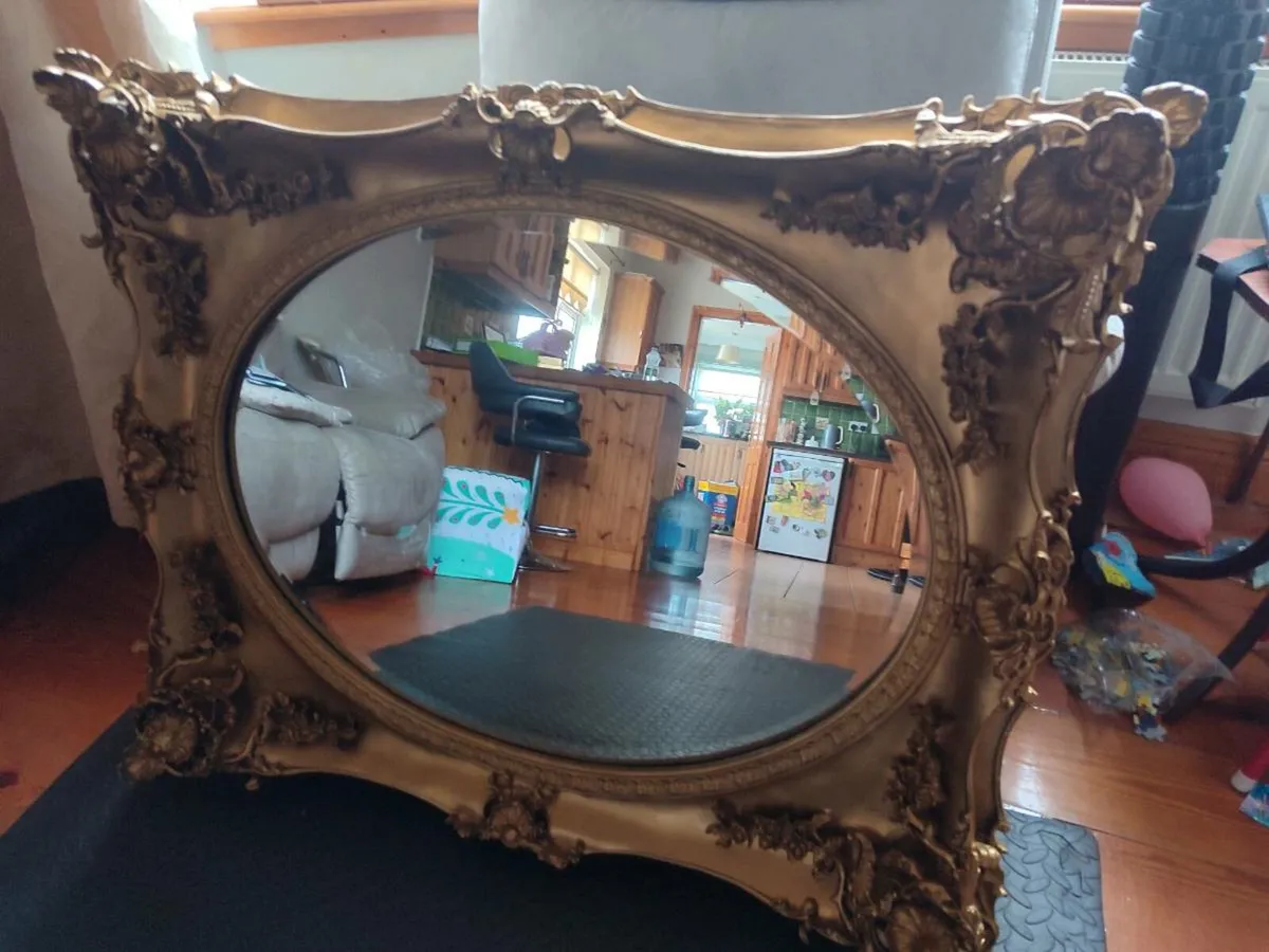 Absolutely stunning Guild framed bevelled glass Mi - Image 3