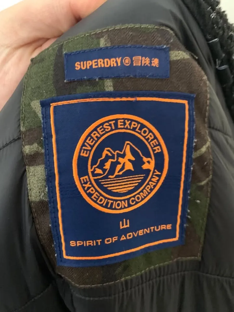 Superdry Winter Jacket Camo Military Style - Image 3