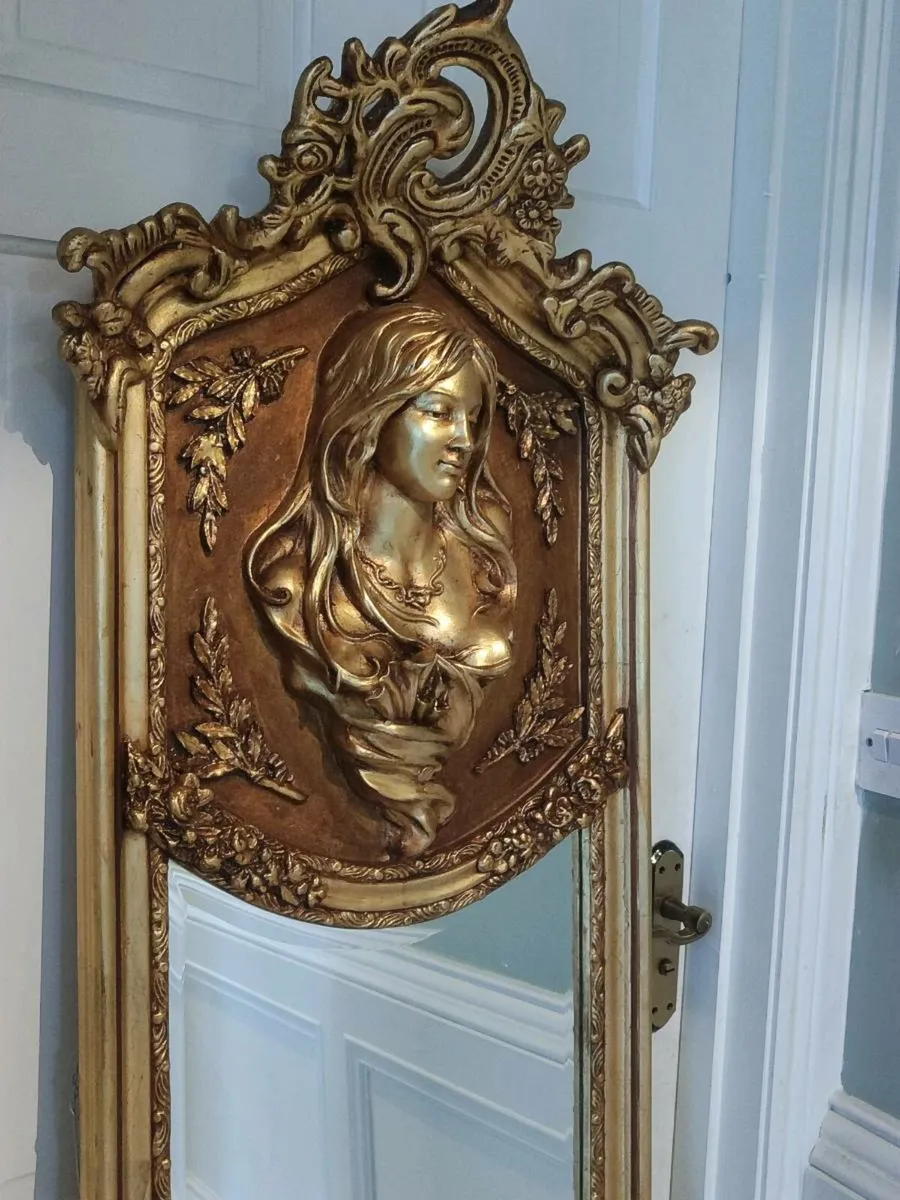 Beautiful unique french baroque style Mirror - Image 1