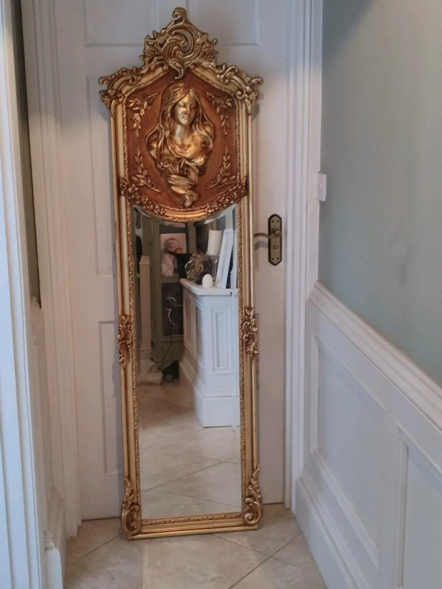 Beautiful unique french baroque style Mirror - Image 2
