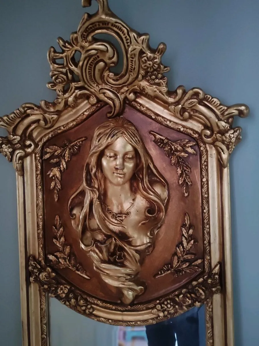 Beautiful unique french baroque style Mirror - Image 4