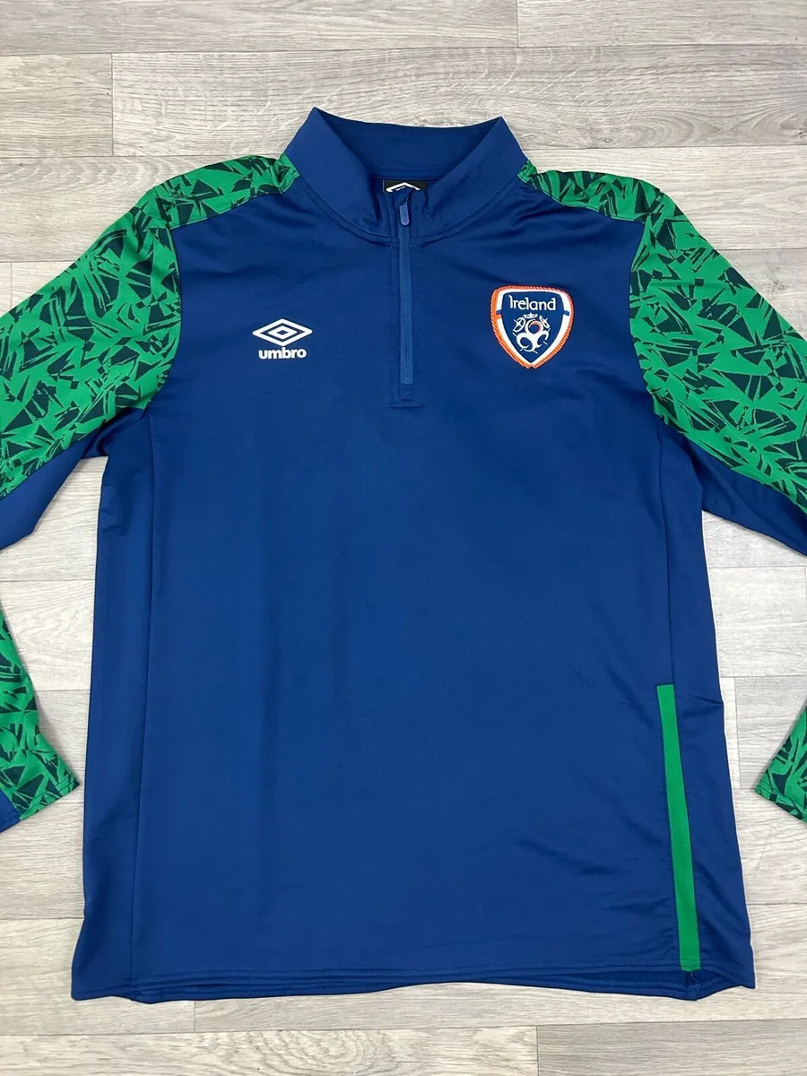 Umbro Ireland Half Zip Jumper Mens XL - Image 2