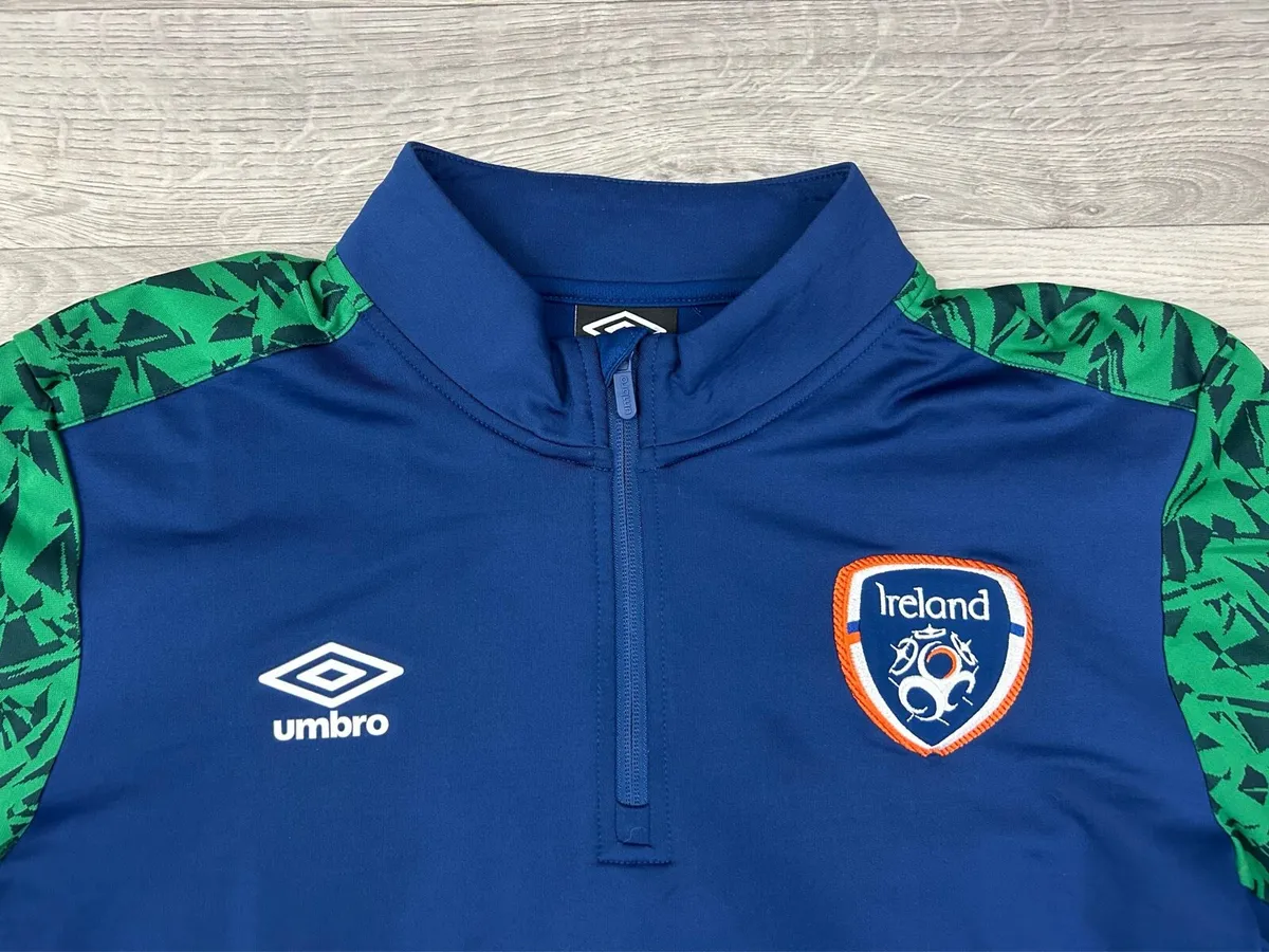 Umbro Ireland Half Zip Jumper Mens XL - Image 3