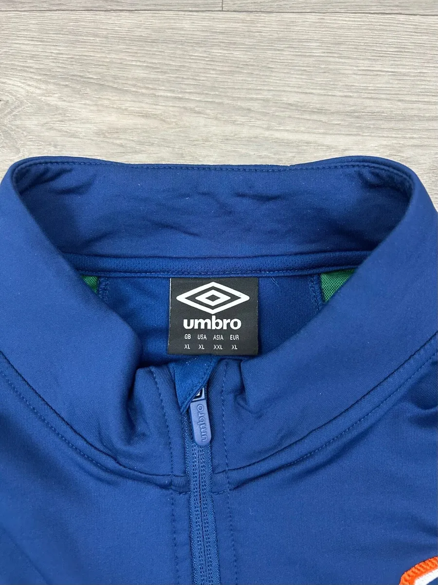 Umbro Ireland Half Zip Jumper Mens XL - Image 4