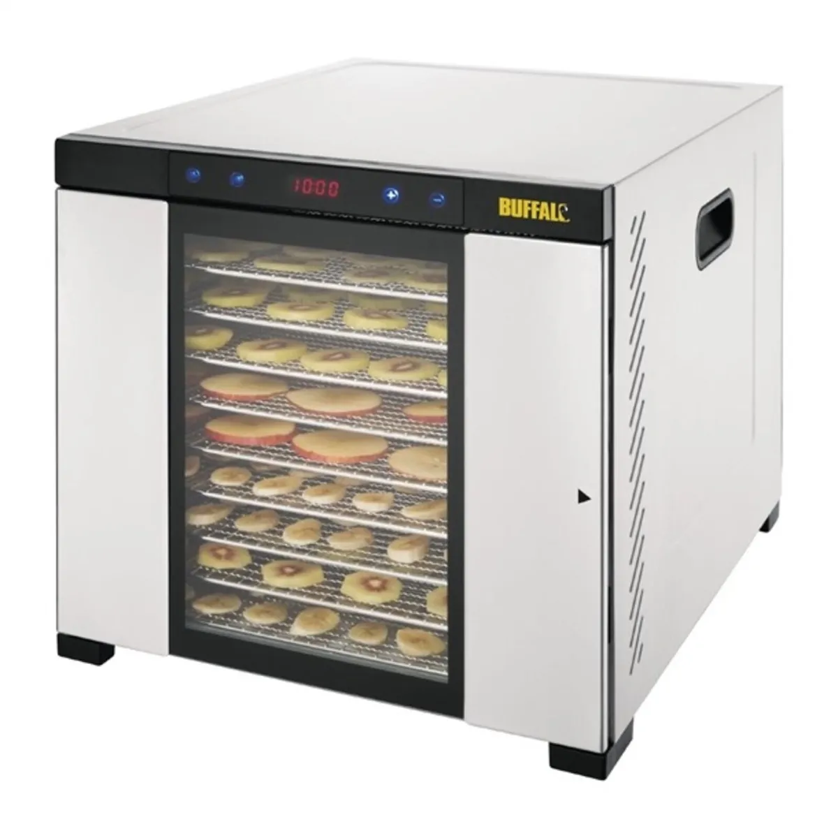Buffalo 10 Tray Stainless Steel Food Dehydrator - Image 1