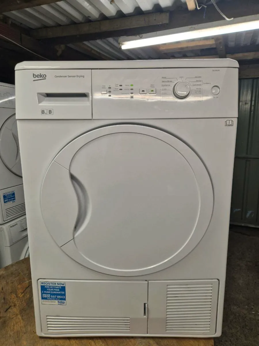 Beko 8kg Condenser Dryer For Sale
