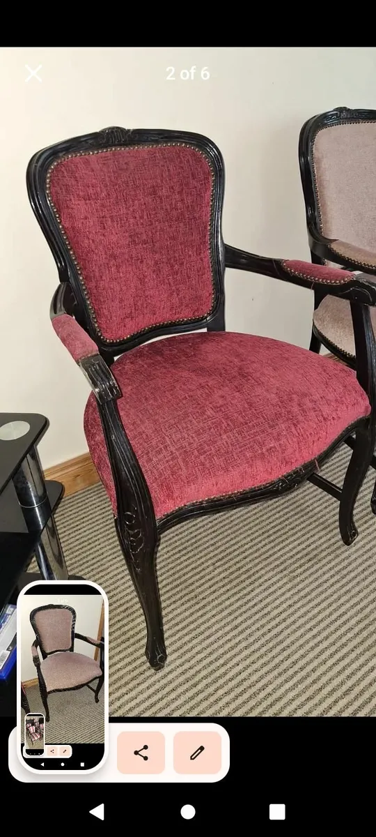 French style chairs - Image 2