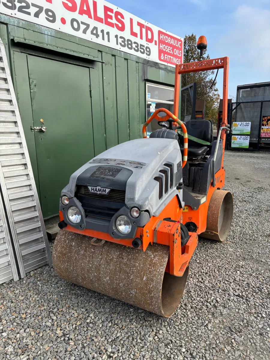 2014 Hamm HD10CVV  Double Drum Roller - Image 1