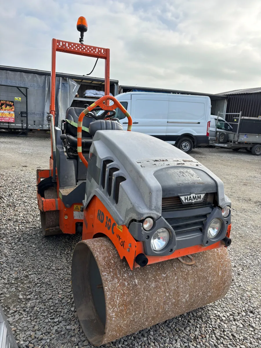2014 Hamm HD10CVV  Double Drum Roller - Image 4