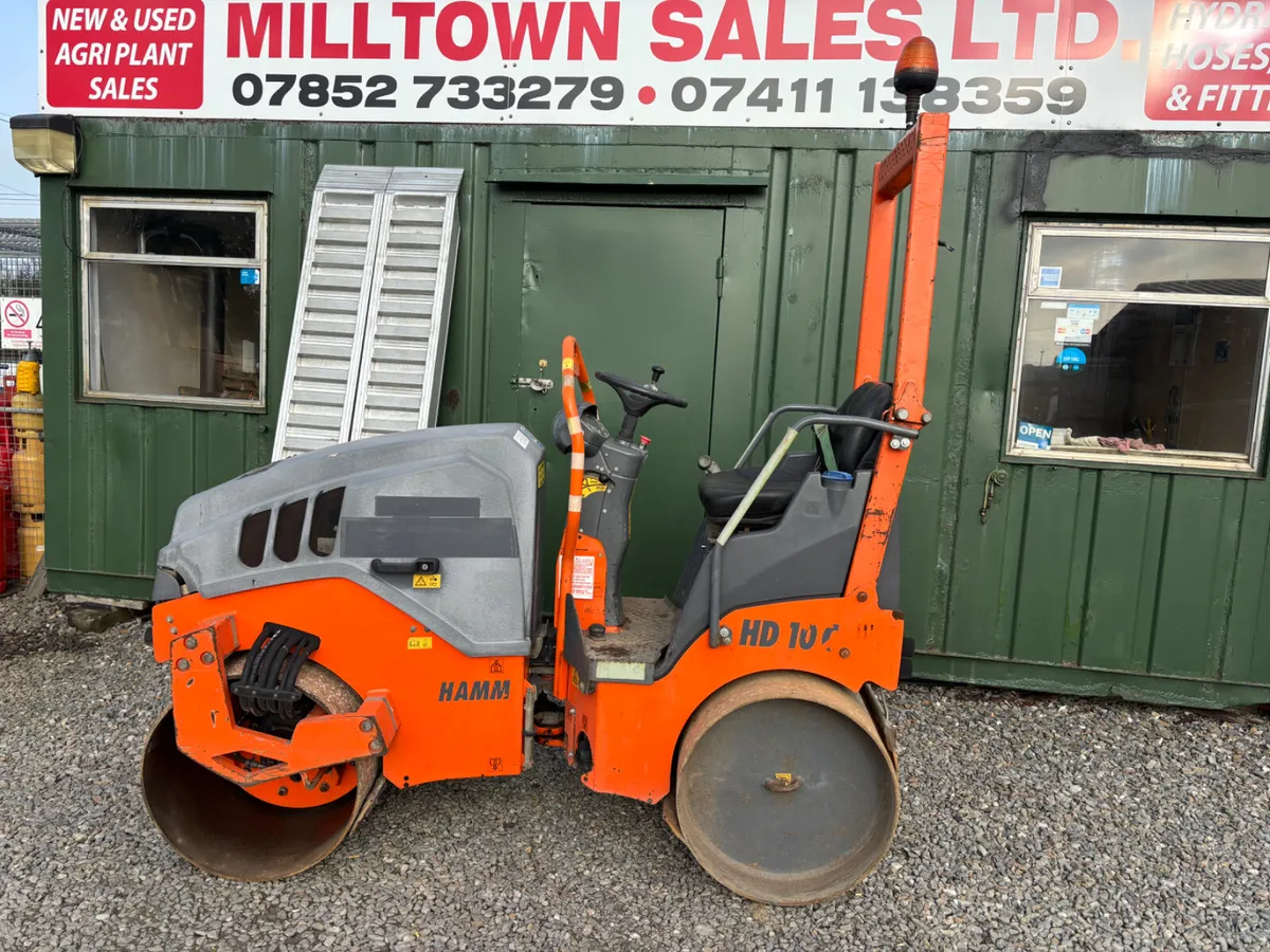 2014 Hamm HD10CVV  Double Drum Roller - Image 2