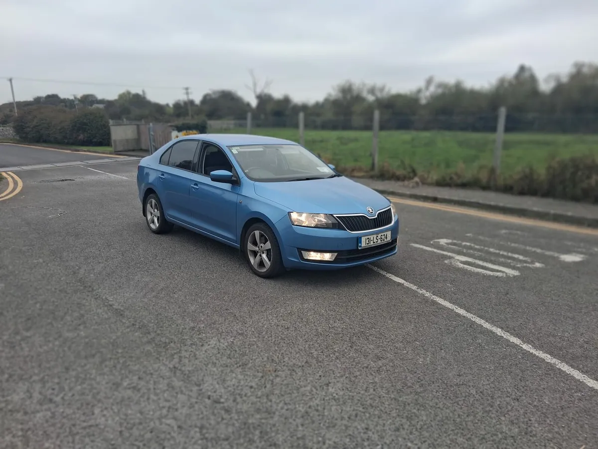 2013 skoda rapid nct tax pristine condition! 3250! - Image 2