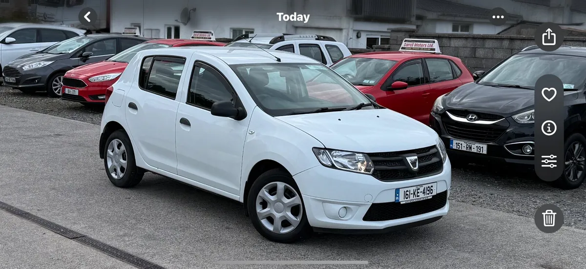 Dacia Sandero 1.5 Nct&Tax - Image 1