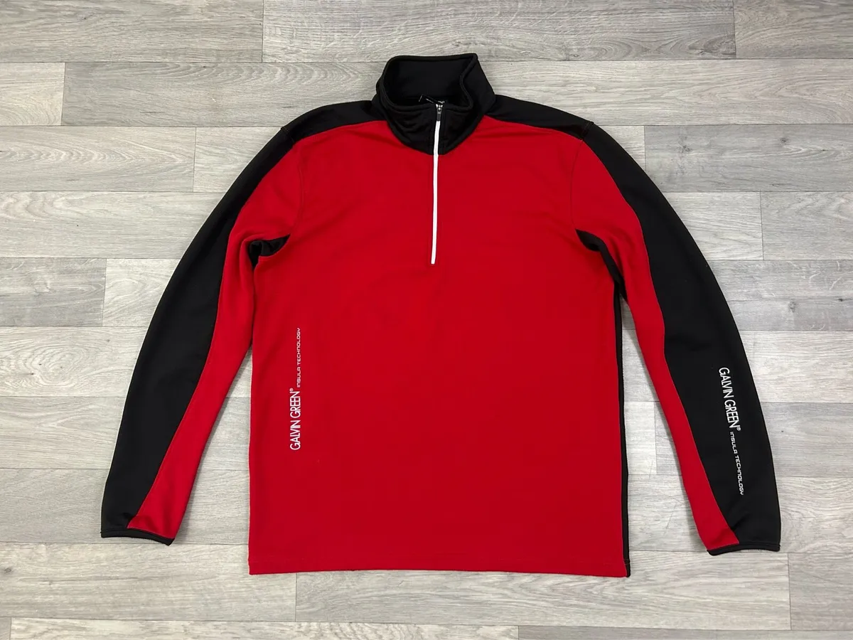 Galvin Green Insula Fleece Half Zip Golf Jumper M - Image 1