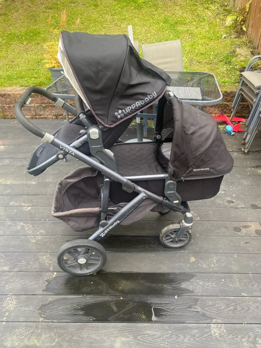 Twin uppababy vista - Image 1