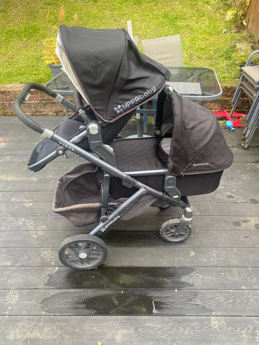 Twin uppababy vista - Image 2