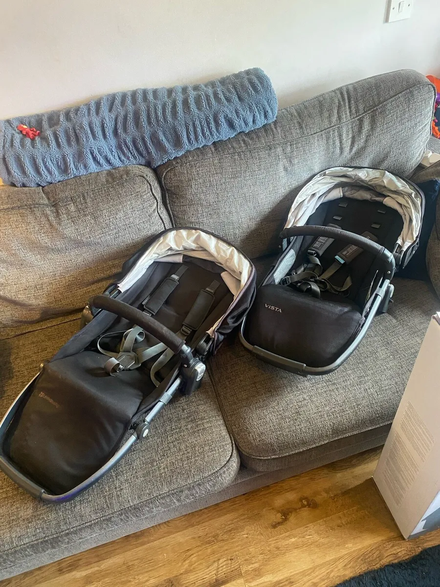 Twin uppababy vista - Image 3