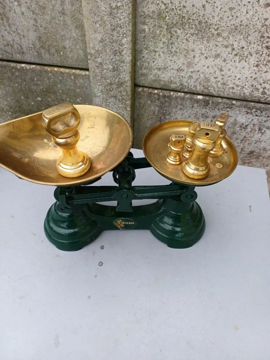 Vintage Cast-iron Weighing Scales - Image 4