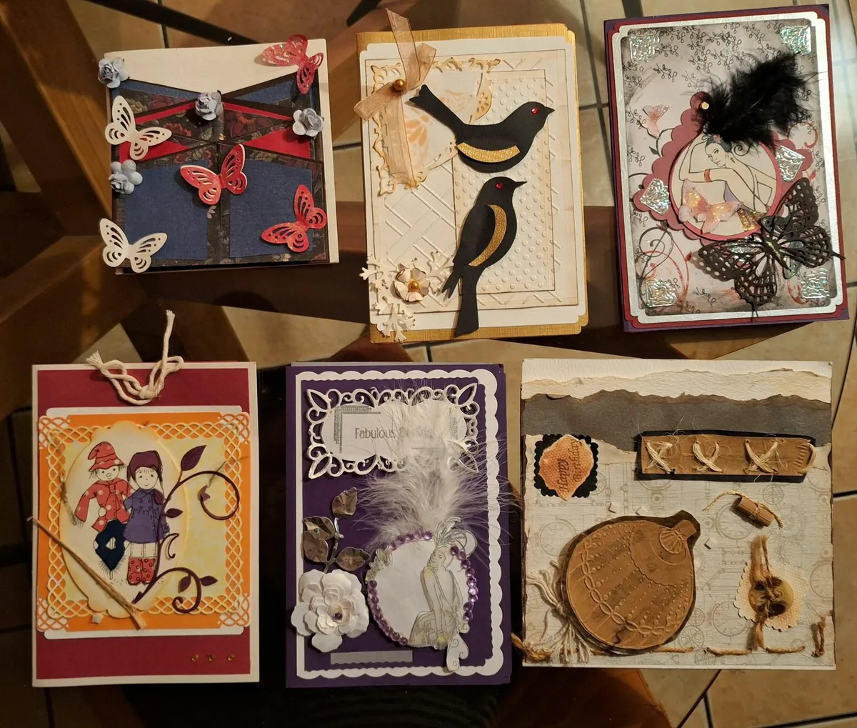 Handcrafted cards - Image 1
