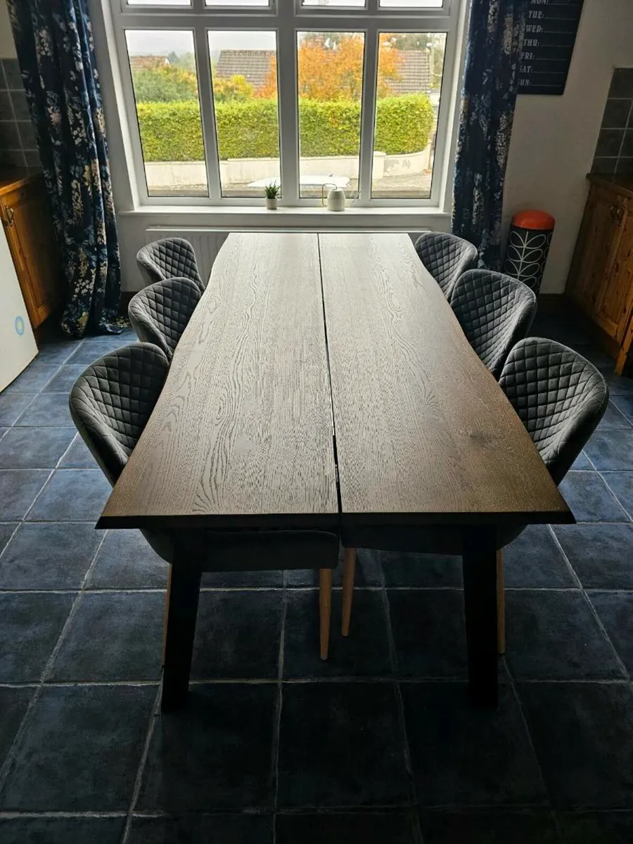 Kitchen Table & 6 Chairs - Image 2