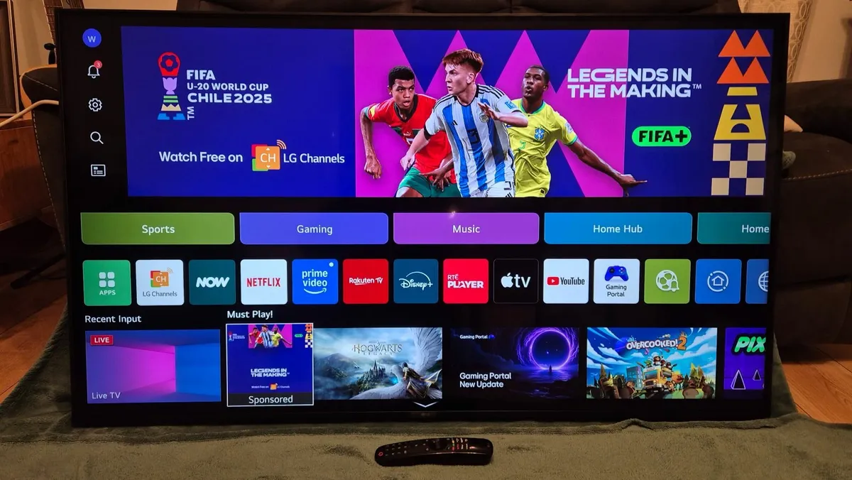 55" LG 4K UHD Smart TV 2025 - Image 1