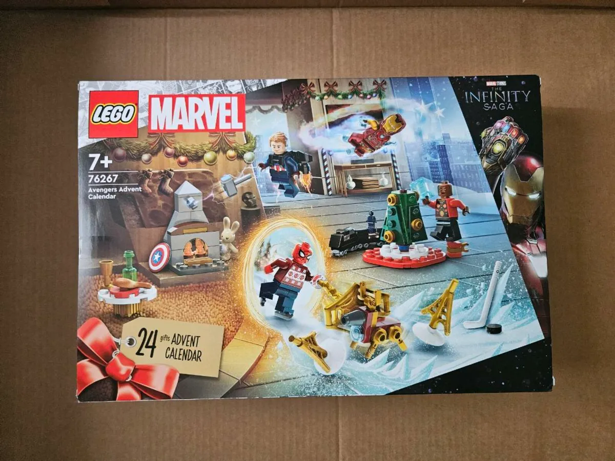 Lego marvel advent calendar 76267